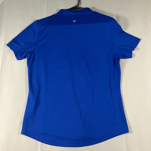 Callaway Opti-Dri Golf Polo Shirt Men’s Large Blue Performance NWT - Picture 9 of 10