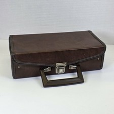Vintage Cassette Tape Carrying Case Holder Holds 12 Cassettes