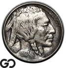 1913 Buffalo Nickel Type 1, Choice AU First Year Issue
