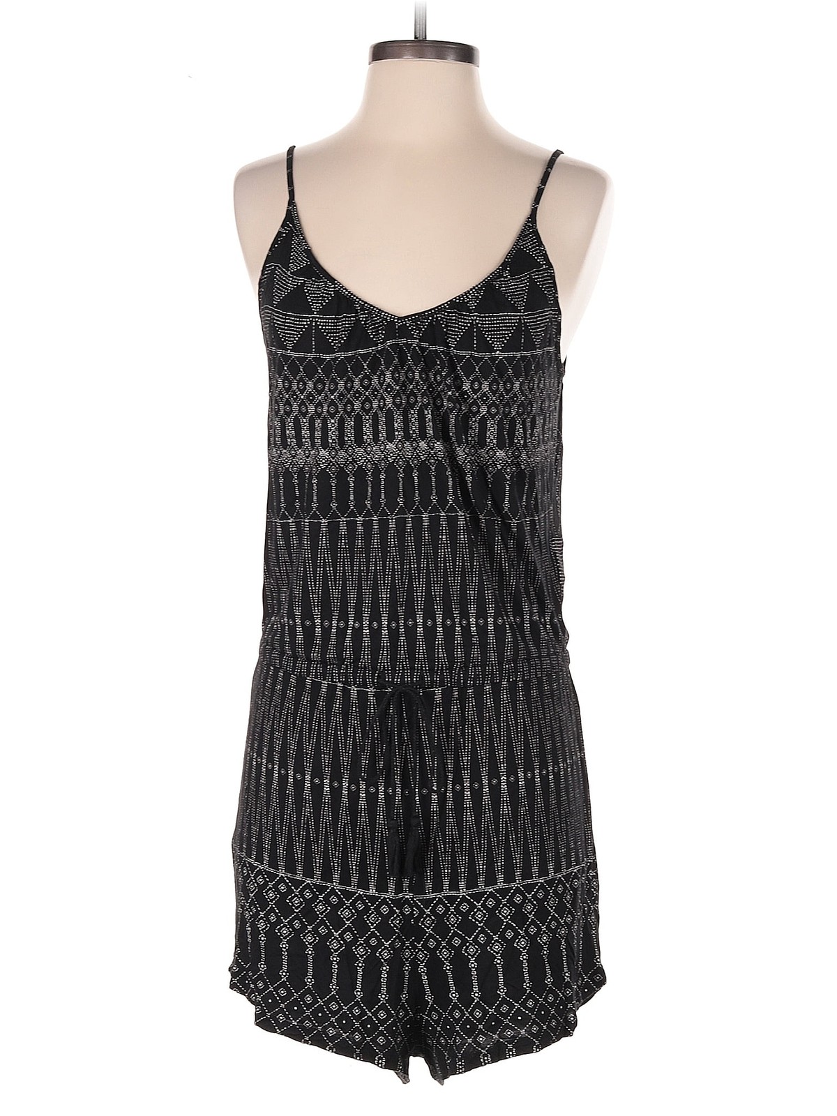 H&M Women Black Romper S