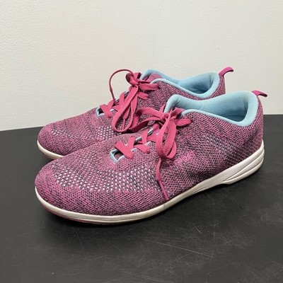 Propet Washable Walker Sneaker Slip Resistant Pink Light Blue Women's Sz 9