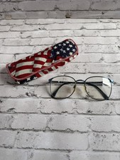 Vintage Fratelli Lozza Rescovery Navy Blue Oval Sunglasses FRAMES ONLY