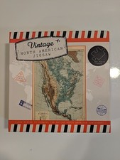 Professor Puzzle Vintage North America Map 1000 Piece Jigsaw Puzzle - New in Box