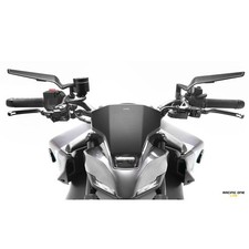 2 CNC RÜCKSPIEGEL RHIZOM STEALTH YAMAHA MT-03 MT-07/09 MT-10 SCHWARZ