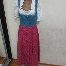 TIROLER HELMATWERK OKTOBERFEST DRNDL DRESS TYROL WOMEN EU 42