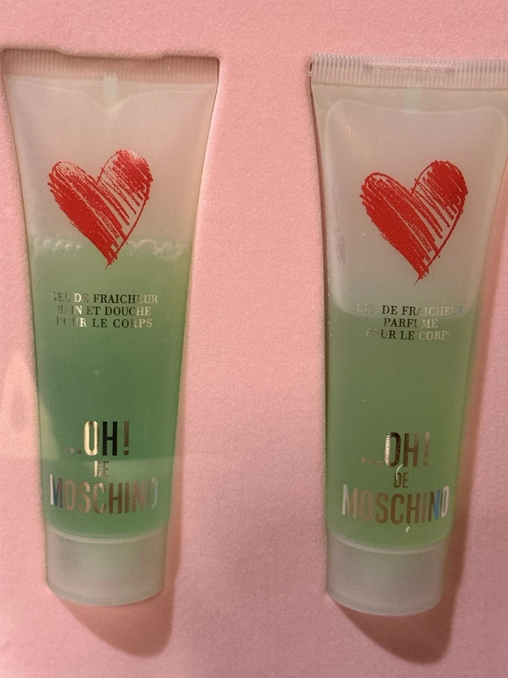 OH!DE MOSCHINO SET DE REGALO DE 3 PIEZAS 45 ML / 1,5 OZ.EDT Spray y 1,7 FL. OZ S/G y B/G Foto 4 de 4