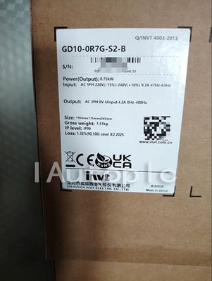 1PCS New INVT inverter GD10-0R7G-S2-B