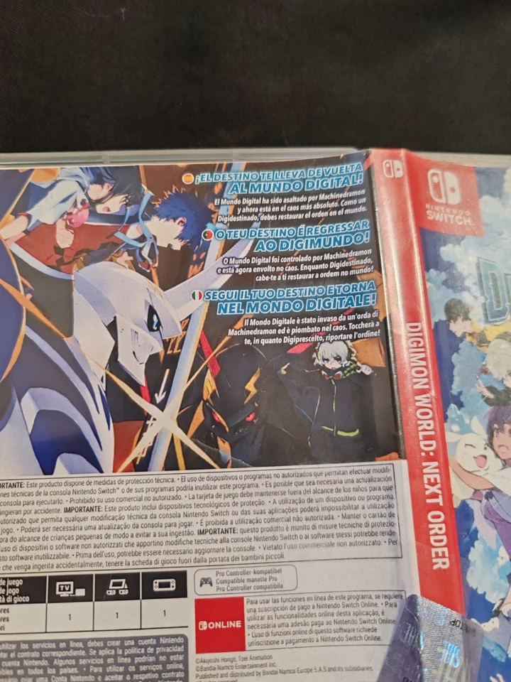 Digimon World: Next Order - Nintendo Switch - PAL ITA COMPLETO RARO, foto 2 di 4