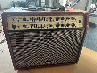 Behringer ACX1800 ultracoustic amplifier 180 watts excellent condition.