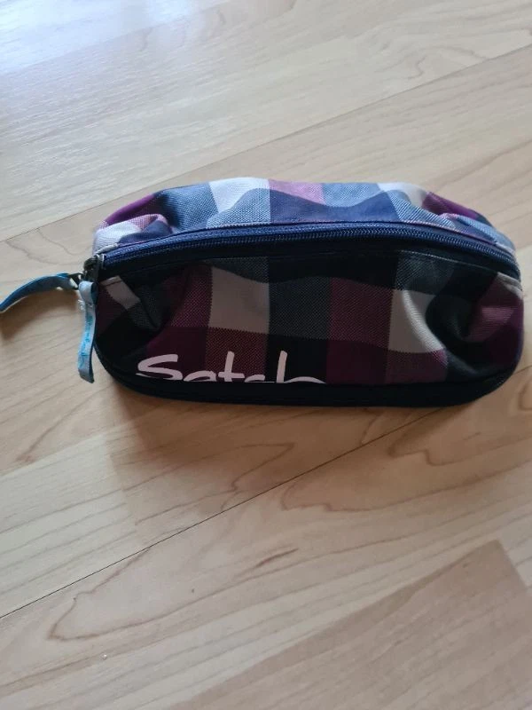 Satch Federtasche Federmäppchen Mehrfarbig Kariert Kinder - Bild 2 von 4