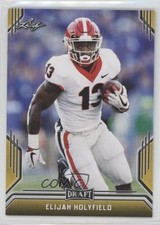 2019 Leaf Draft Gold Elijah Holyfield #29 7zf