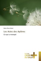Les Actes Des ApôTres Marie-Pierre Morel