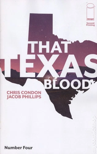 That Texas Blood #4B NM 2020 Stock Image
