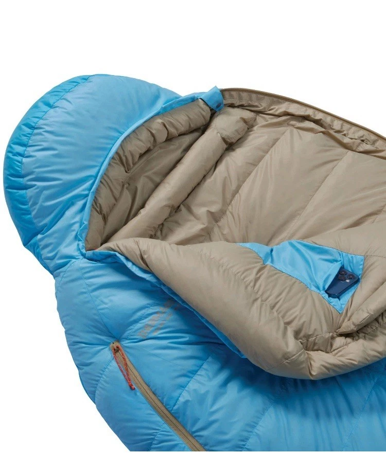 Therm-a-Rest Boost 650 20F/-6C Sleeping Bag, Regular, Blue - Image 3 of 4