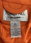 Tower Hill Women's 2-Piece Skirt Suit Set Orange Blazer Pencil Skirt Sz 6 — photo 6