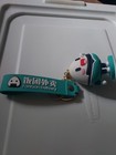 Fantuan Delivery Mascot Keychain 3D Rubber Key Ring Purse Bag Backpack Hanger — photo 10