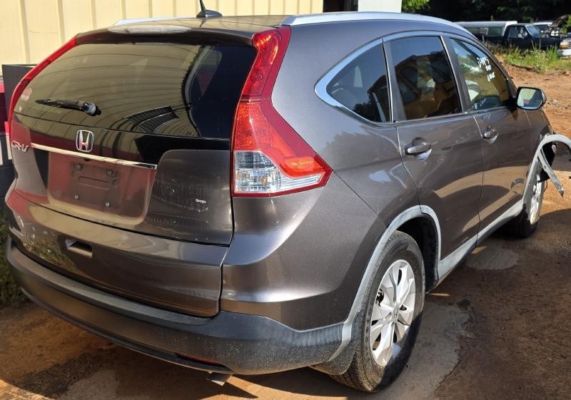 2012-2014 Honda CRV Driver Left Side Sun Visor Sunvisor Illuminated Gray OEM