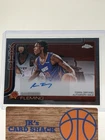 2025-26 Topps Chrome Rasheer Fleming RC Autograph #TCAR-RF Phoenix Suns