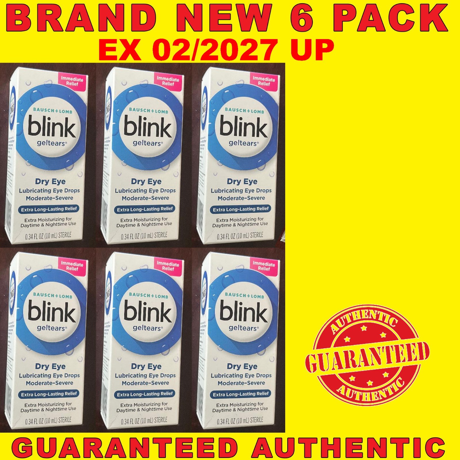 10ml Each Ex02/2027up 6p