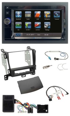 Blaupunkt 2DIN Bluetooth TMC USB Lenkrad SD Navigation für Opel Zafira ab 13 jet