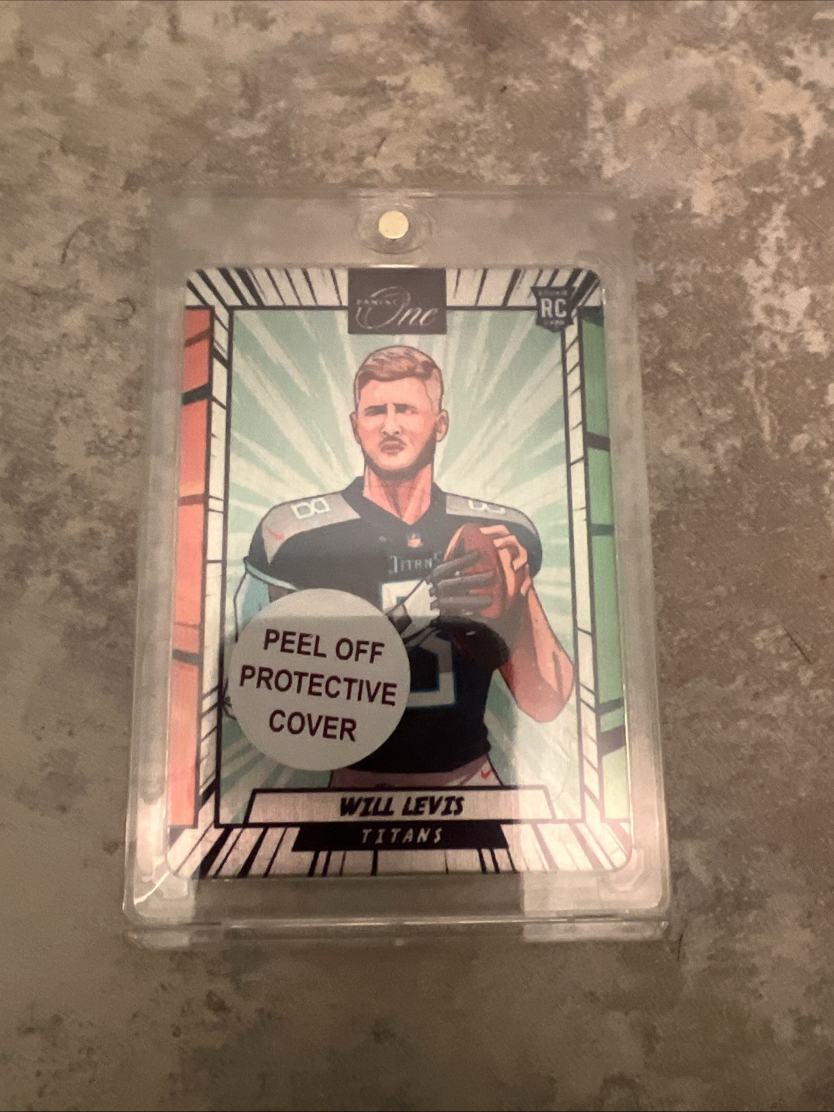 2023 Panini One Will Levis RC #2 Manga SSP Case Hit Metal Card Titans BW3