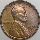 1937-S Lincoln Wheat Cent - XF (Lot#1)