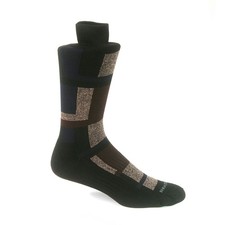 Remo Tulliani Sioux Brown  Taupe Men's Dress Socks