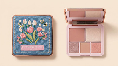 Deliplus Denim Blossom Eyeshadow Palette (Spring 2026)