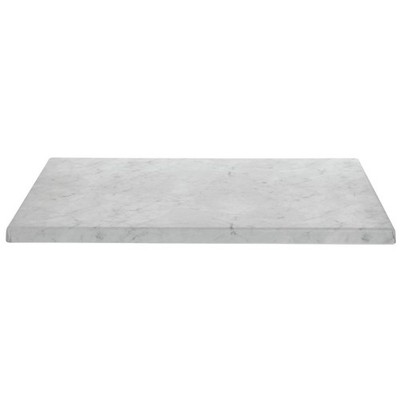 HUBERT Marble Look Display Riser - 23 3/4''L x 15''W x 1''H