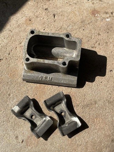 mcculloch Gem go kart stuffer engine mount W Hold Down Clamps Nice