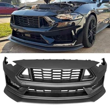 For Ford Mustang 2024-2025 Primer Dark Horse Style Front Bumper Cover Kit