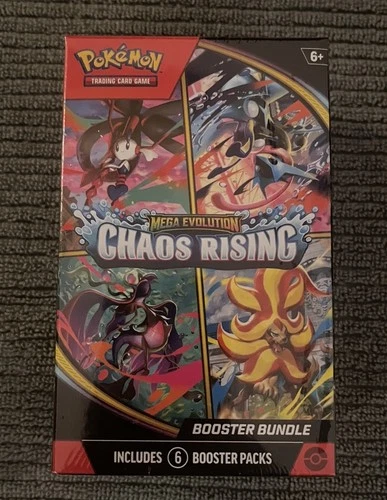 Pokémon…Mega Evolution…Chaos Rising Booster Bundle