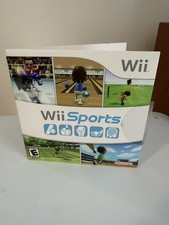 Wii Sports Nintendo Wii Cardboard Case Sleeve Insert Only - NO Game or Manual