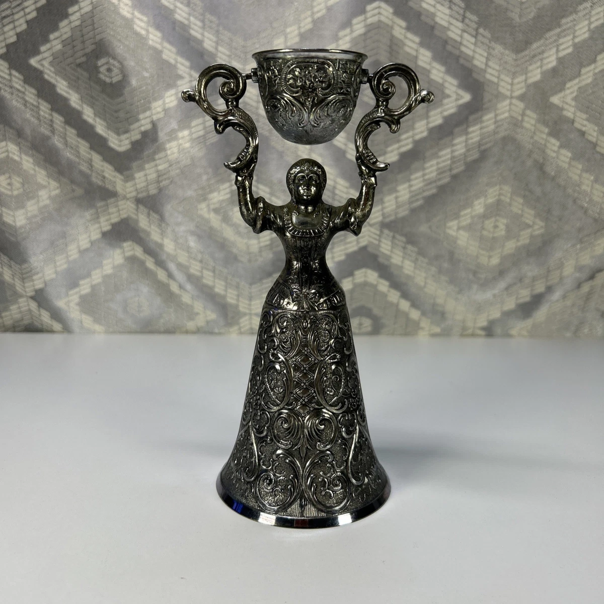 Wedding Cup In Antique Us Silver-Plated Cups & Goblets for sale | eBay