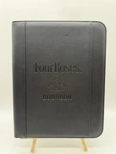 Four Roses Bourbon Portfolio - Binder With Power Bank, Pen & Legal Pad. New