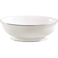 Lenox Herald Square White Oval Vegetable Bowl 6846336