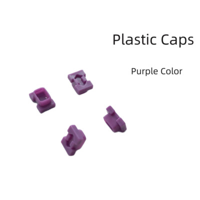  Dental Plastic Caps NC Transfer Close Cap Closed Tray Impression Cap
