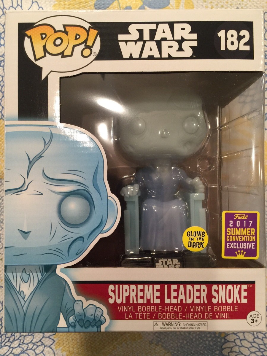 SF・ファンタジー・ホラー POP! STAR WARS SUPREME LEADER SNOKE 182 SDCC EXCLUSIVE STAR WARS SUPREME LEADER SNOKE 6