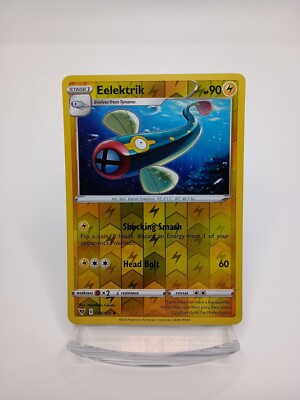 2020 Pokémon Sword & Shield - Vivid Voltage Reverse Holo Eelektrik #058