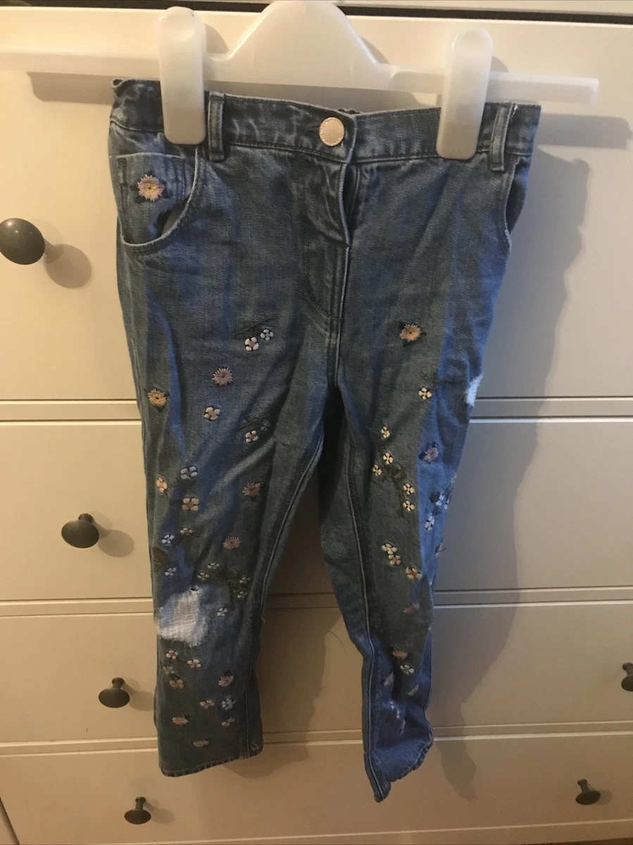 Next embroidered jeans sale