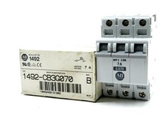 NEW ALLEN BRADLEY 1492-CB3G070 CIRCUIT BREAKER SERIES B 1492CB3G070