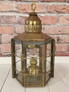 Clipper Ship Lamp No 1255 Dumbarton Scotland 1869 Nautical Ex Condition Ebay