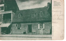 Vintage Postcard VA Richmond Washington's Headquarters -739