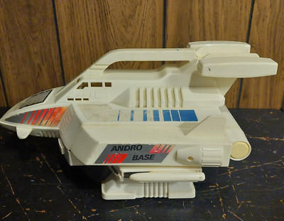 vintage 80s Andro Base GoBots toy Blue Box some wear no box as is Good condition