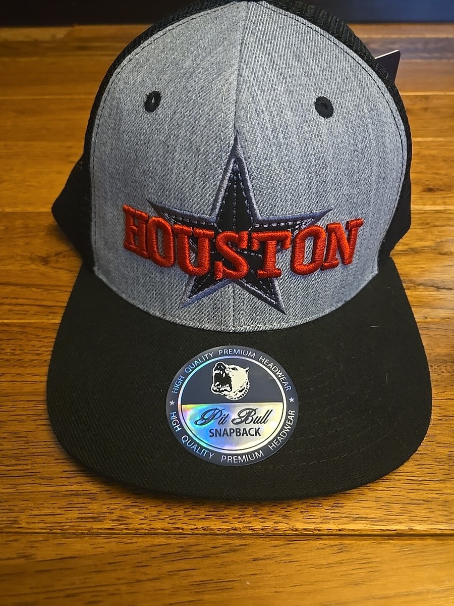 Houston Astros Pitbull SnapBack Mesh Hat NWT