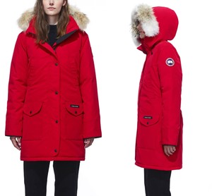 canada goose red trillium parka