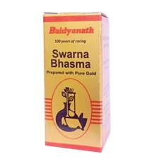 Baidyanath Swarna Bhasma Original Boosts Stamina Strength Immunity 125mg