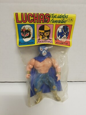 Vintage Mexico KO Luchas Atlantis Lucha Libre Wrestling Figure