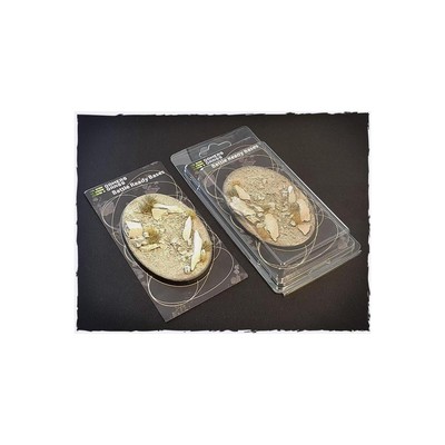 GGB-ASO105 - Kampffertige Basen - Trockene Steppe, 105 mm, oval (1 Stück)