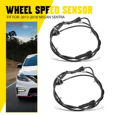 For 2013-2018 Nissan Sentra Pair Front Abs Wheel Speed Sensors Left & Right